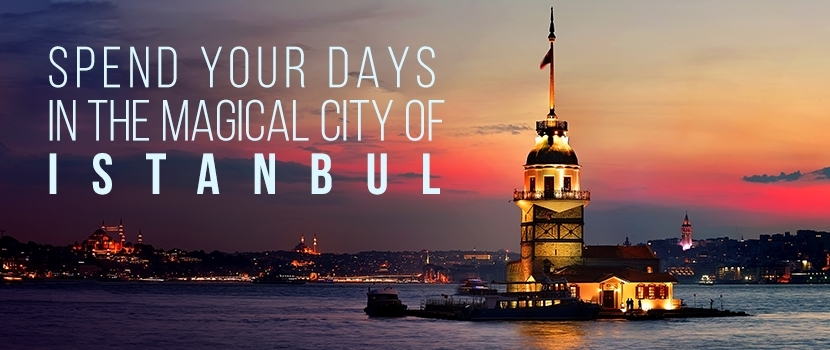City of Istanbul at night.